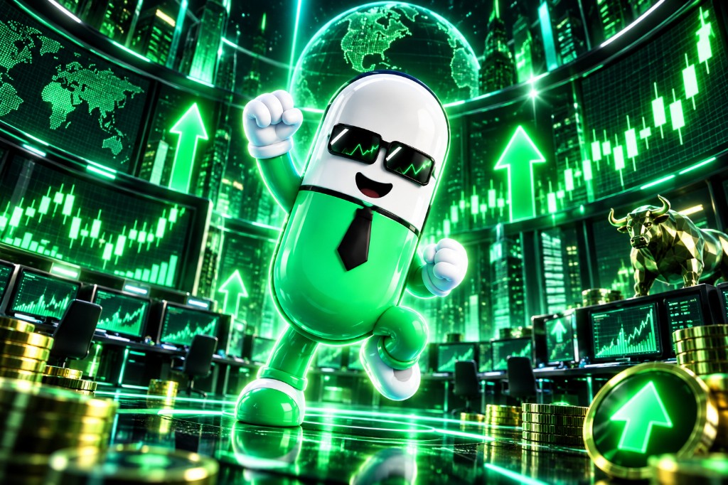 Capsule on a trading floor